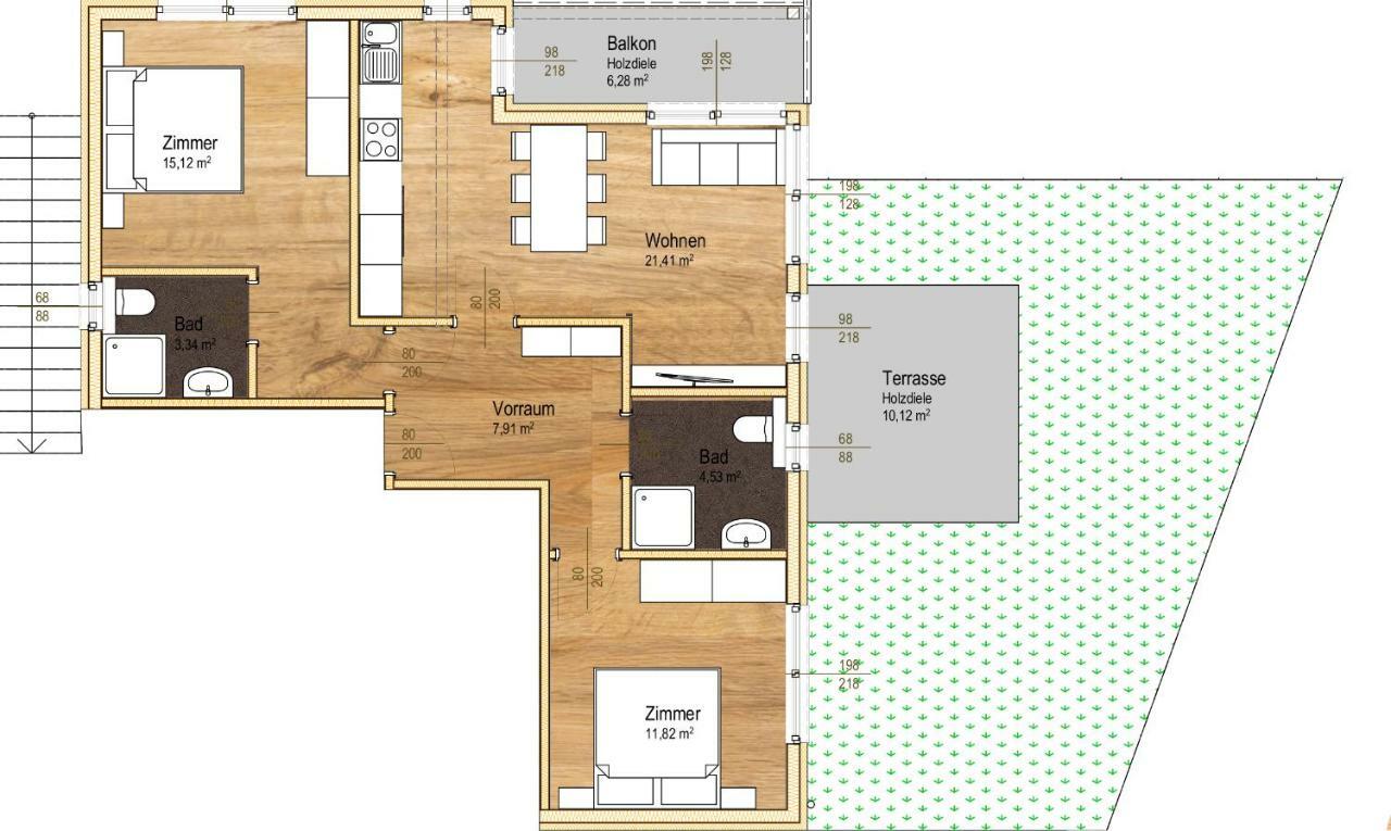 Mounira Ladis Apartment Bagian luar foto